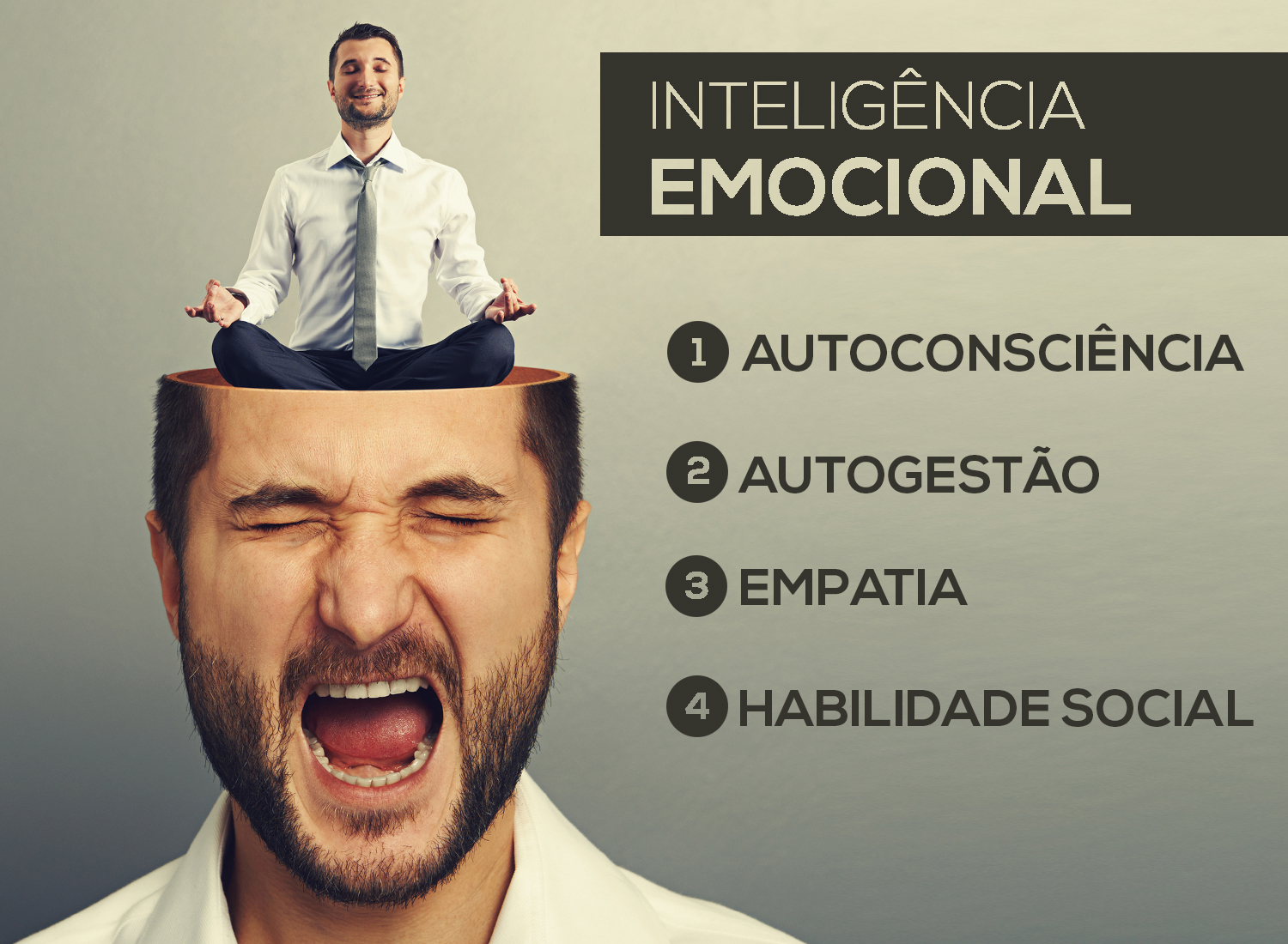 EMPATA entenda seu dom e ganhe autoconsciência aprenda a gerenciar a  ansiedade, parar de pensar demais e superar emoções negativas - cursoshot