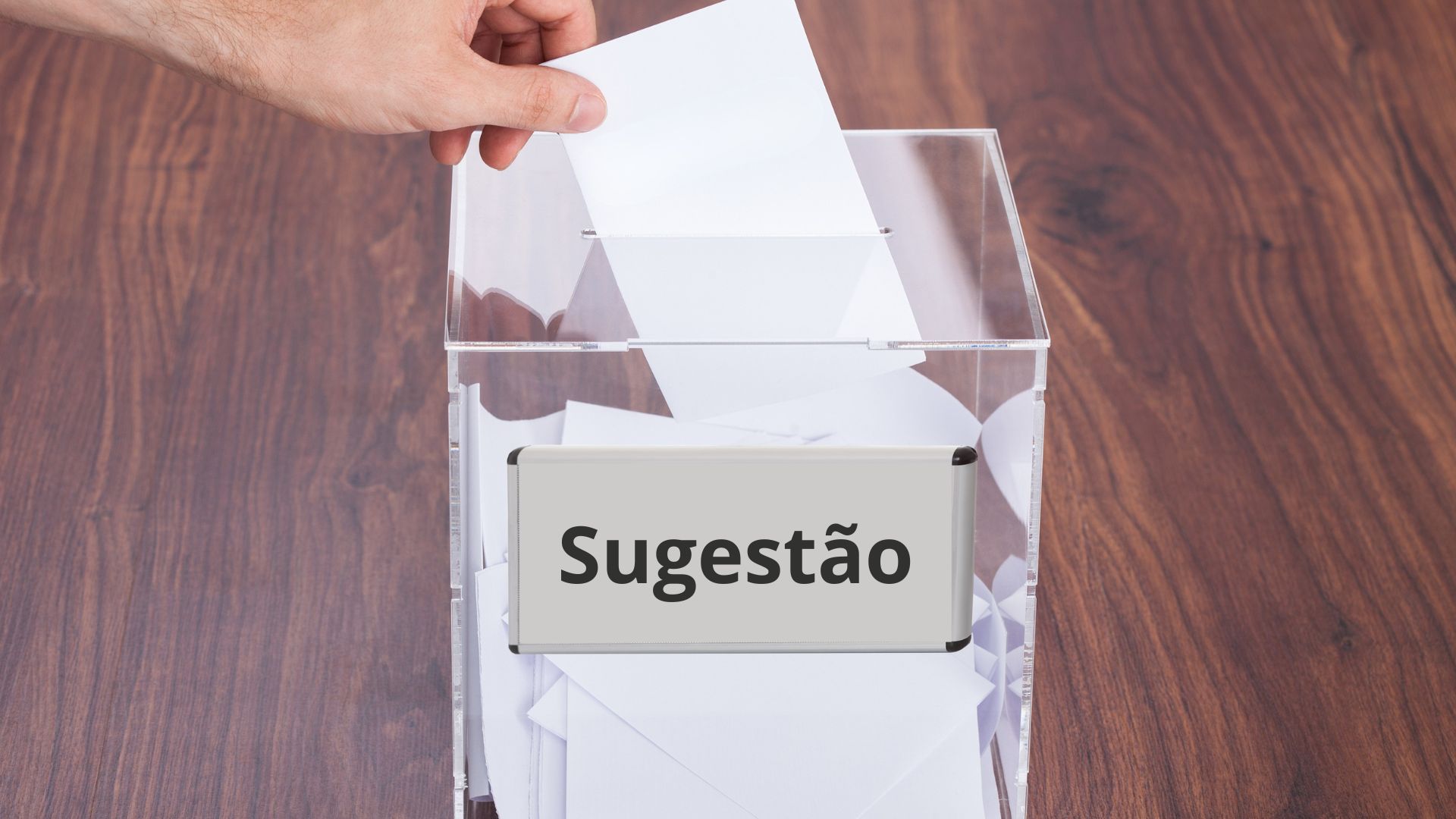 As caixinhas de sugestões internas nas empresas