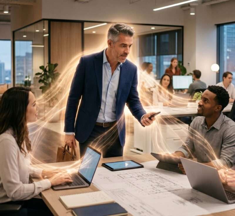 O rastro humano da liderança